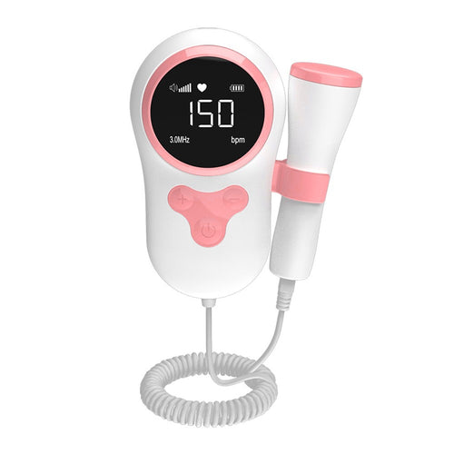 Doppler fetal digital para gravidez - detector ultrassônico de frequência cardí