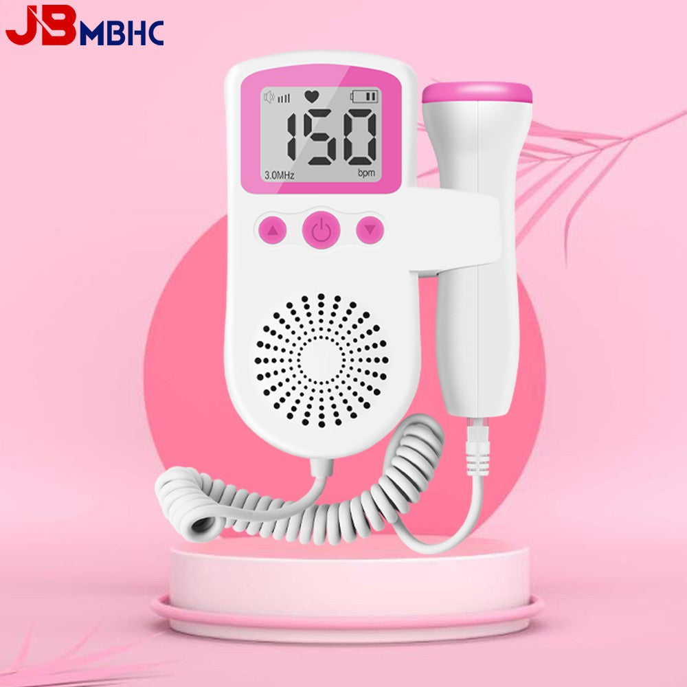 Doppler fetal digital para gravidez - detector ultrassônico de frequência cardí