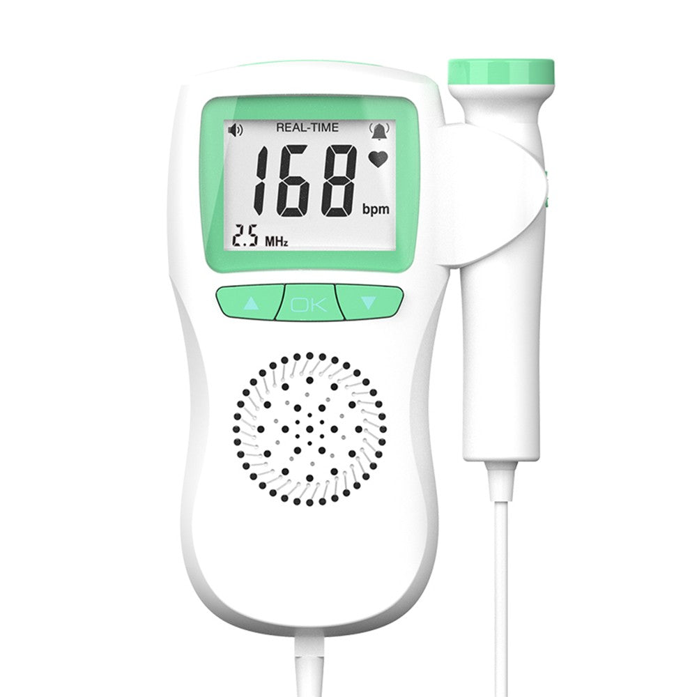 Doppler fetal digital para gravidez - detector ultrassônico de frequência cardí
