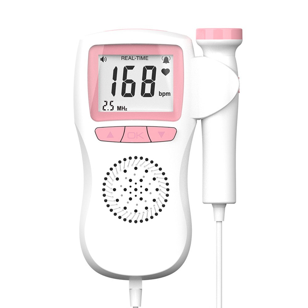 Doppler fetal digital para gravidez - detector ultrassônico de frequência cardí